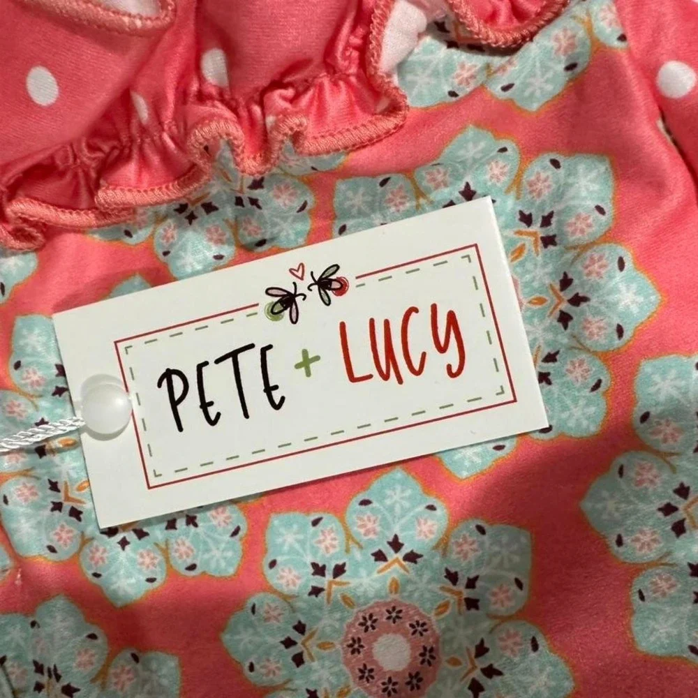 New Pete & Lucy 2pc‎ Set w/Leggings Size 5